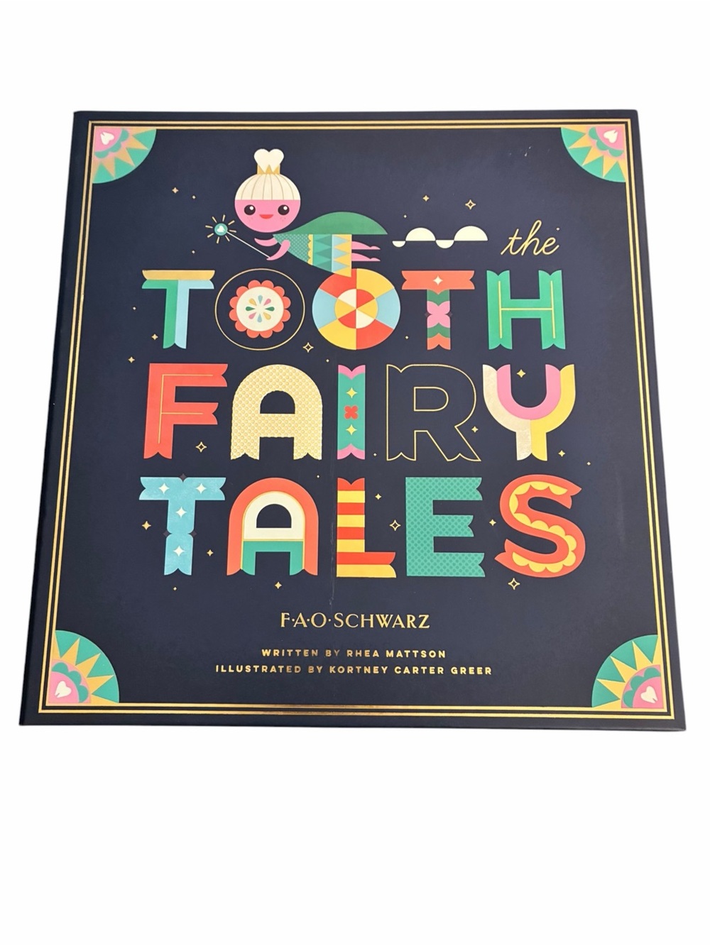 FAO Schwarz Kids "The Tooth Fairy Tales" Book - Navy Multicolor
